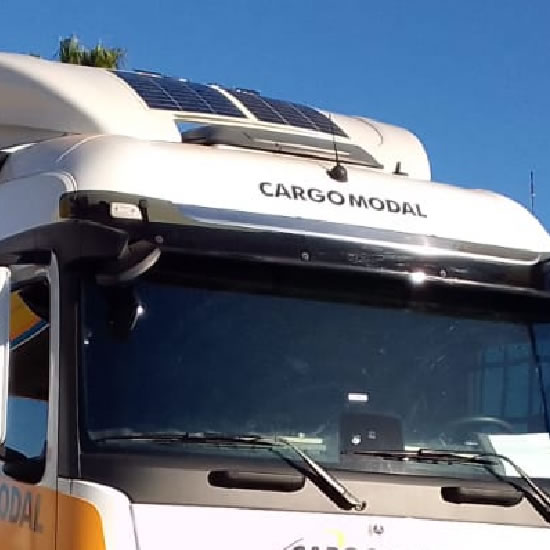 Tecnologia embarcada CargoModal